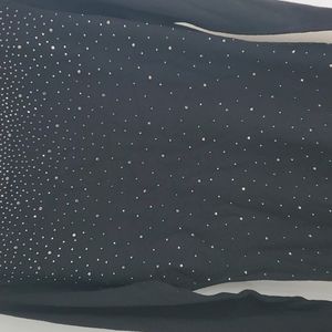 Black beaded sweater